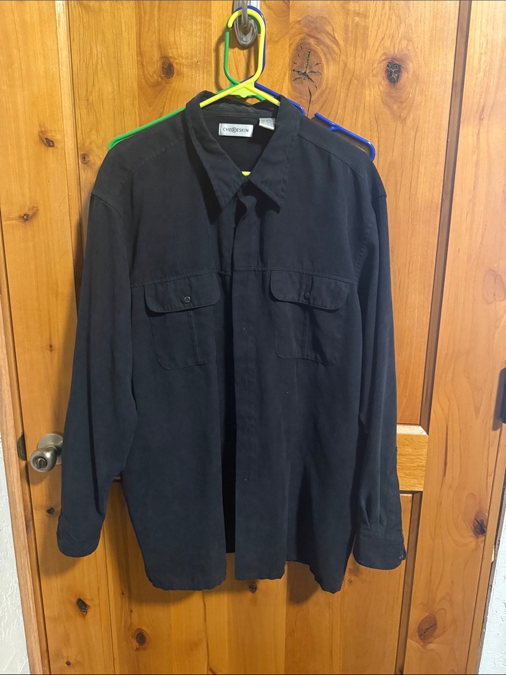 Men's Black shirt , soft thick fabric